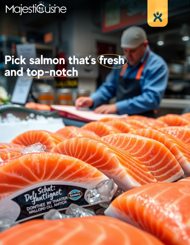 choose fresh and high quality salmon 