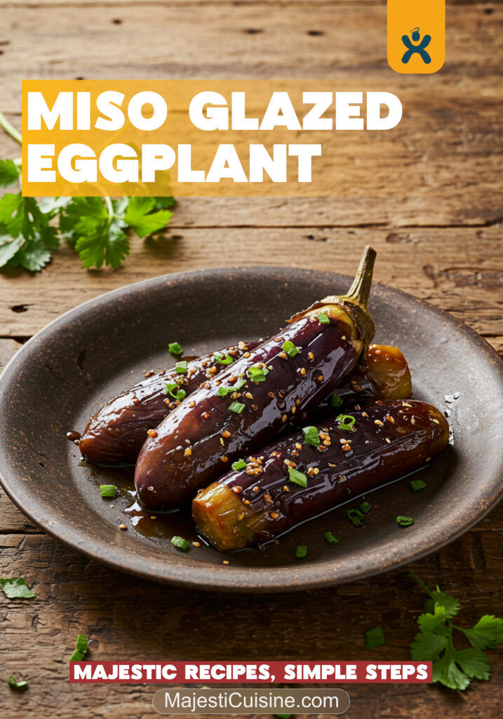 Miso Glazed Eggplant recipe