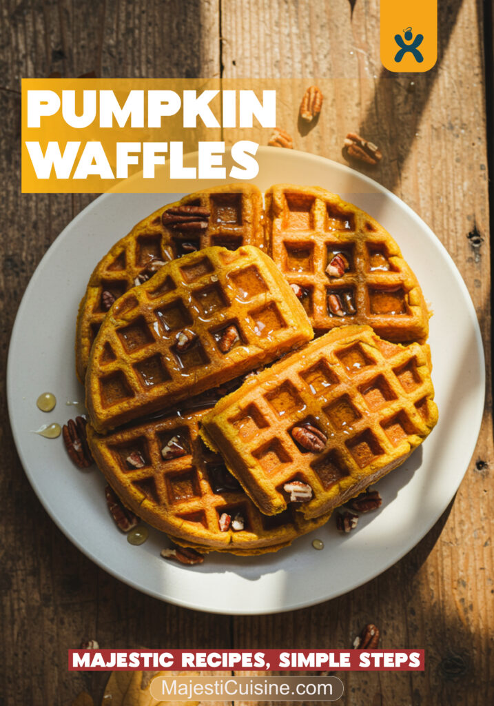 Pumpkin Pecan Waffles