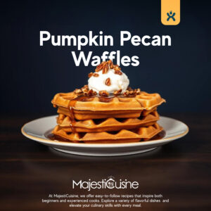 Pumpkin Pecan Waffles