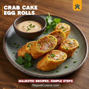 Crab Cake Egg Rolls